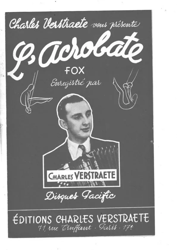 télécharger la partition d'accordéon L'acrobate au format PDF