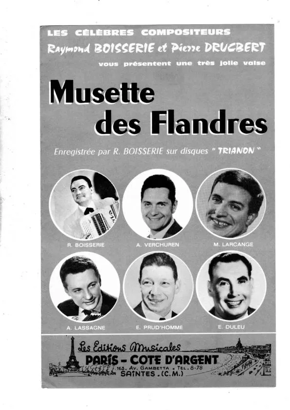 télécharger la partition d'accordéon Musette des Flandres (Arrangement : Dino Margelli) (Valse) au format PDF