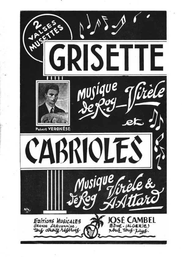 télécharger la partition d'accordéon Grisette (Valse Musette) au format PDF