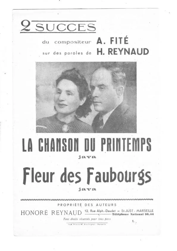télécharger la partition d'accordéon La chanson du printemps (Sur la chanson d'Honoré Raynaud) (Orchestration) (Java) au format PDF
