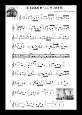 télécharger la partition d'accordéon Le Tango d' 1 2 3 Musette au format PDF