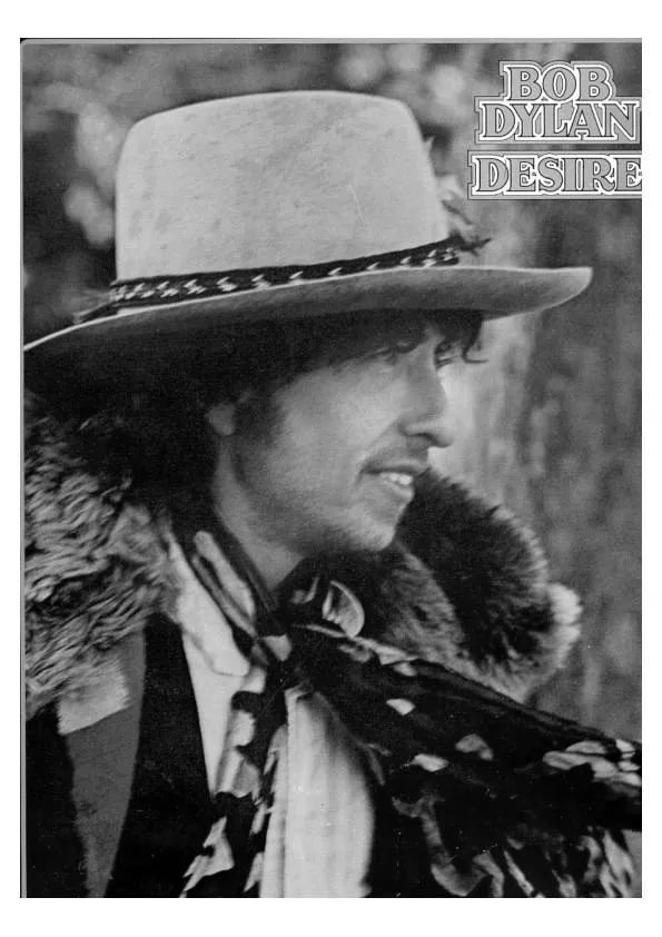 télécharger la partition d'accordéon Bob Dylan Desire (9 titres) au format PDF