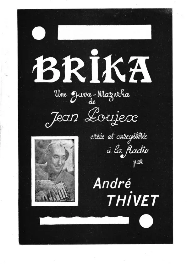 télécharger la partition d'accordéon Brika (Java Mazurka) au format PDF