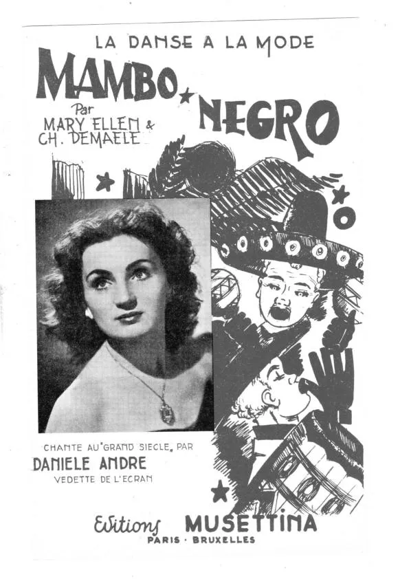 télécharger la partition d'accordéon Mambo Negro au format PDF