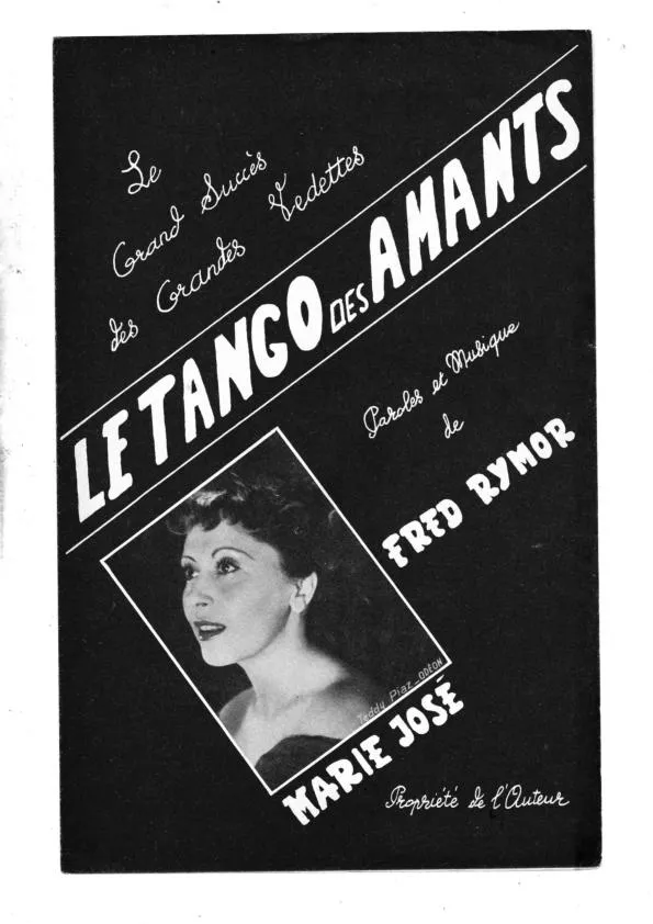 télécharger la partition d'accordéon Le tango des amants (Tango Chanté) au format PDF