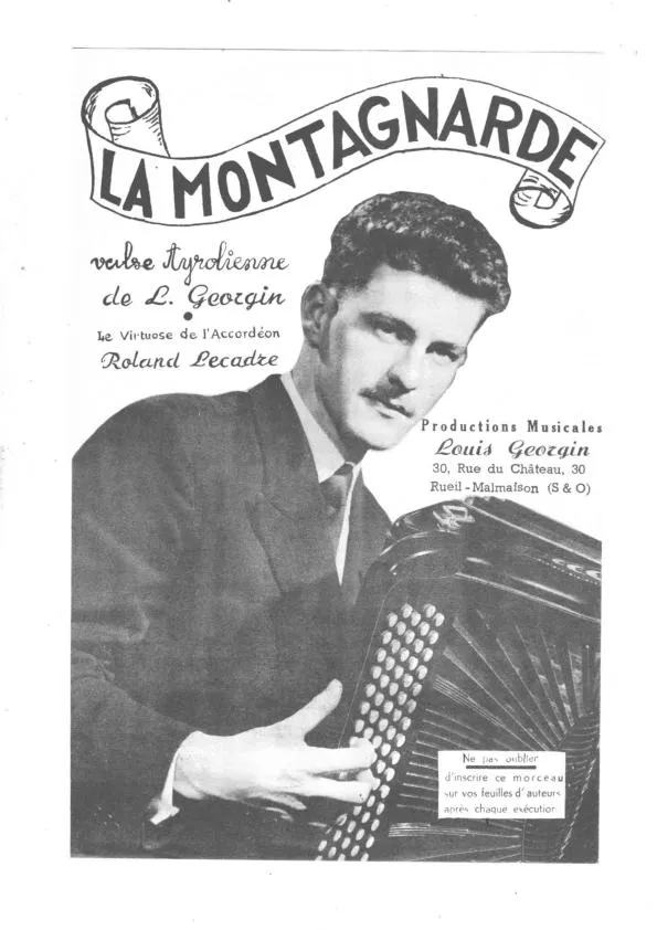 télécharger la partition d'accordéon La Montagnarde (Valse Tyrolienne) au format PDF