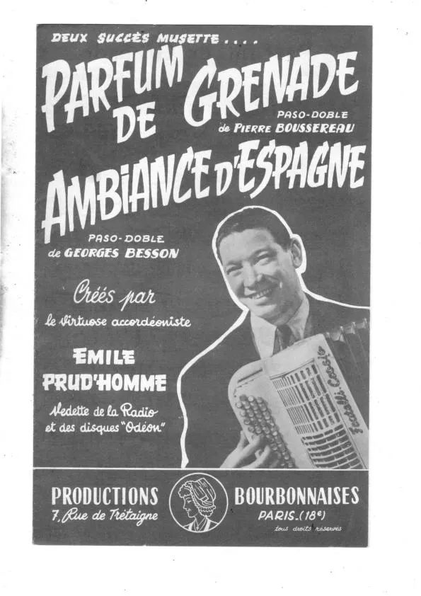 télécharger la partition d'accordéon Ambiance d'Espagne (Orchestration) (Paso Doble) au format PDF