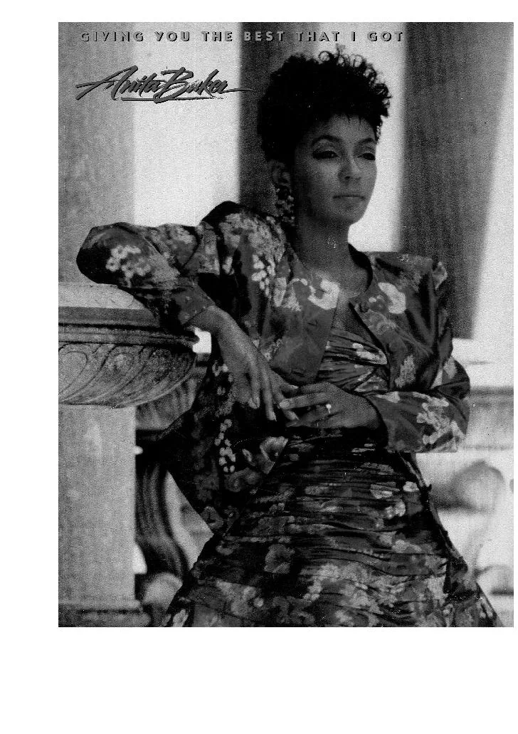 télécharger la partition d'accordéon Giving You The Best That I Got Anita Baker (8 titres) au format PDF