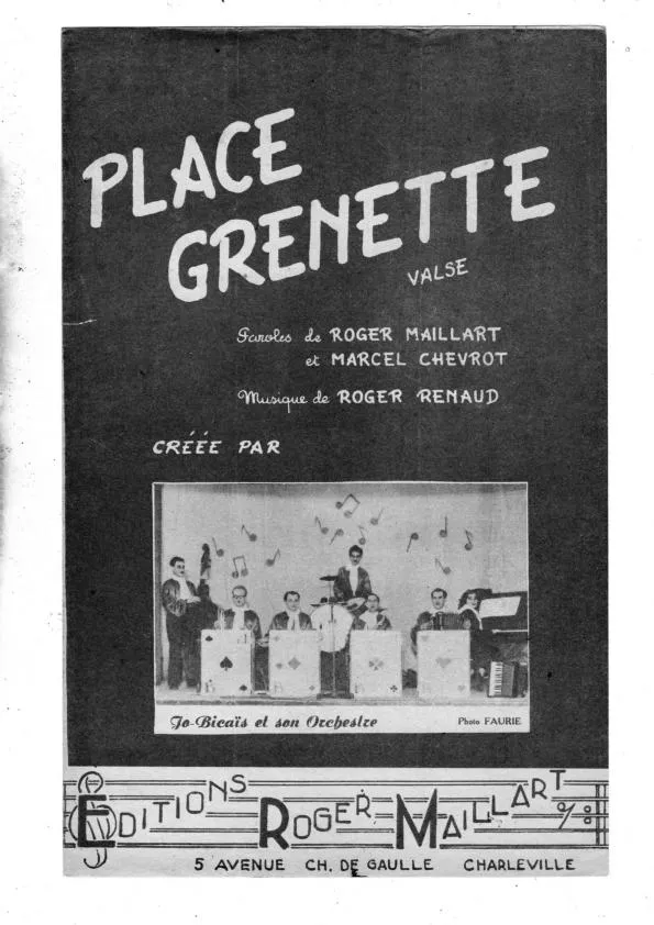 télécharger la partition d'accordéon Place Grenette (Valse Chantée) au format PDF