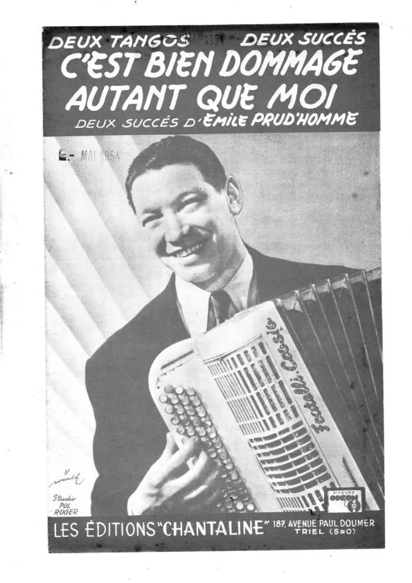 télécharger la partition d'accordéon Autant que moi (Orchestration) (Tango) au format PDF