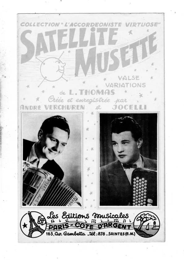 télécharger la partition d'accordéon Satellite Musette (Valse Musette) au format PDF