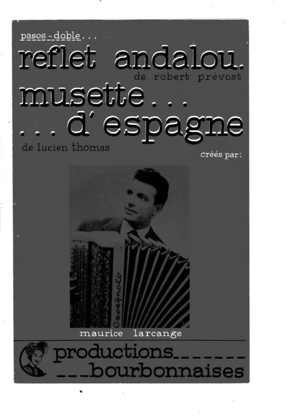 télécharger la partition d'accordéon Reflet Andalou (Orchestration) (Paso Doble) au format PDF
