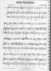 télécharger la partition d'accordéon Adios Muchachos (Arrangement : Jürgen Schmieder) (1er + 2ème Accordéon) (Tango Argentin) au format PDF