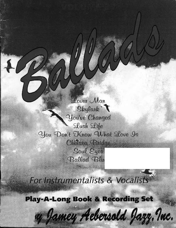 télécharger la partition d'accordéon Ballads (Volume 32) (8 titres) au format PDF