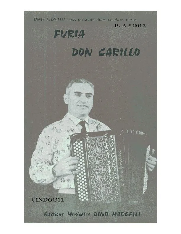 télécharger la partition d'accordéon Furia (Orchestration) (Paso Doble) au format PDF