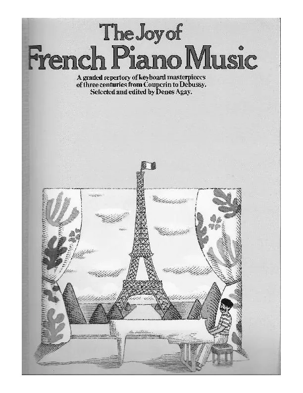 télécharger la partition d'accordéon The Joy of French Piano Music (34 titres) au format PDF