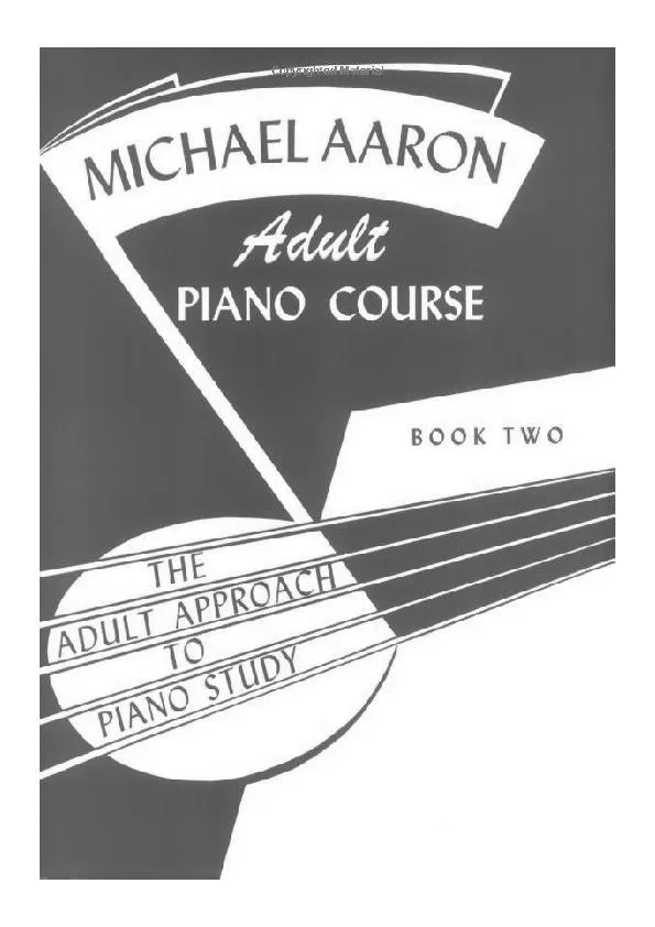 télécharger la partition d'accordéon Adult Piano Course (Book Two) au format PDF