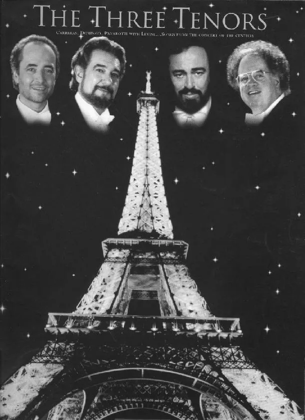 télécharger la partition d'accordéon The Three Tenors for high voice and piano (24 titres) au format PDF