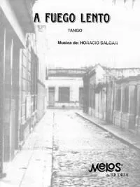 télécharger la partition d'accordéon A fuego lento (Tango) au format PDF
