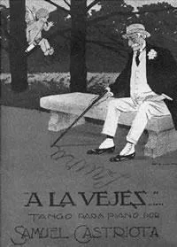 télécharger la partition d'accordéon A la vejez (Tango) au format PDF
