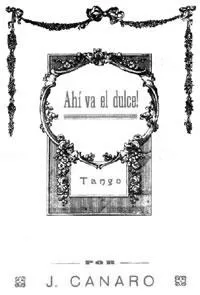 télécharger la partition d'accordéon Ahi va el dulce (Tango) au format PDF