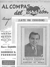 télécharger la partition d'accordéon Al compás del corazón (Tango) au format PDF
