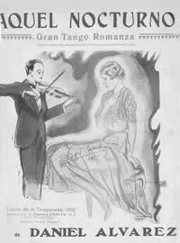 télécharger la partition d'accordéon Aquel Nocturno (Tango) au format PDF