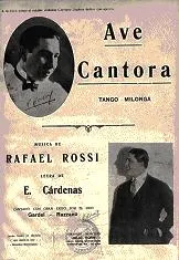 télécharger la partition d'accordéon Ave Cantora (Tango Milonga) au format PDF