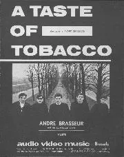 télécharger la partition d'accordéon A taste of tobacco (Slow) au format PDF