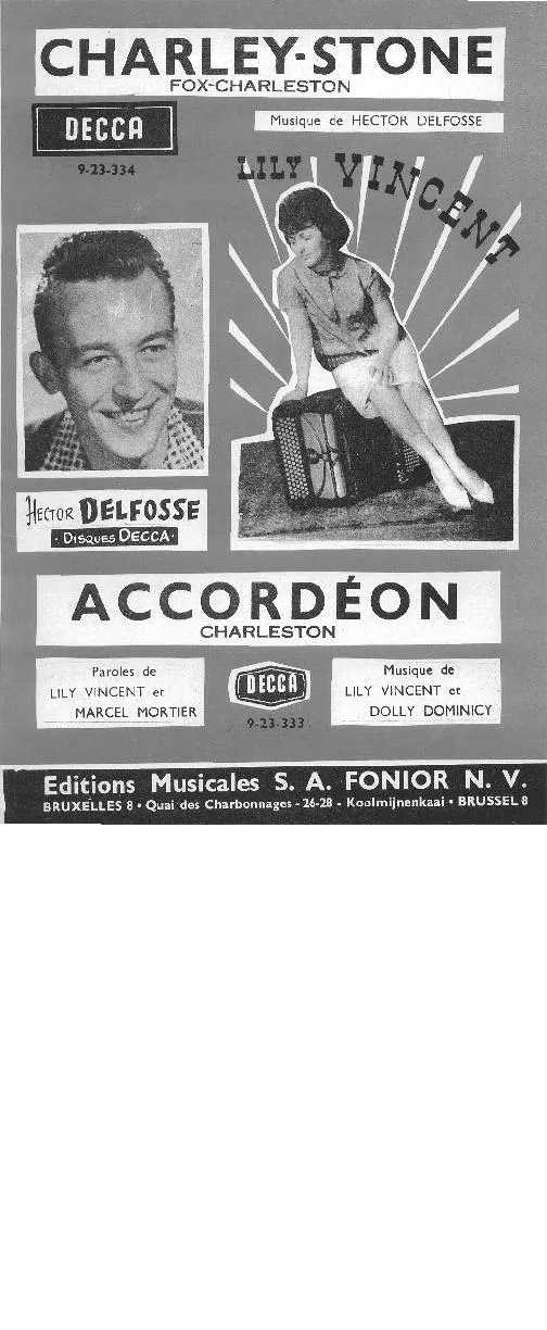 télécharger la partition d'accordéon Accordéon (Interprète : Hector Delfosse) (Charleston) au format PDF
