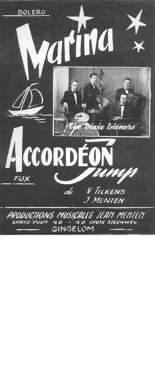 télécharger la partition d'accordéon Marina (Interprète : The Dixie Lieners) (Boléro) au format PDF