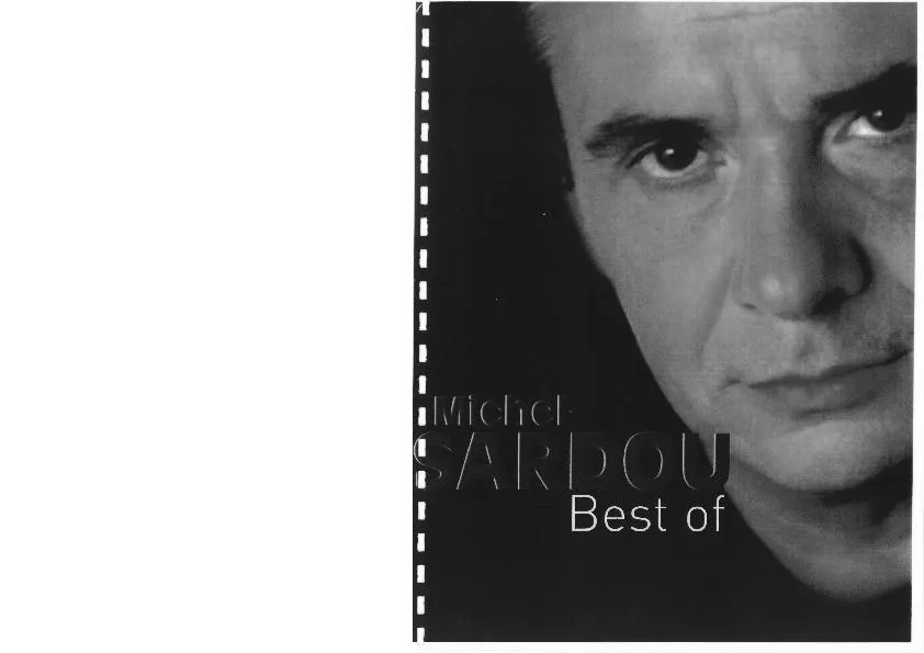 télécharger la partition d'accordéon Michel Sardou Best Of  au format PDF