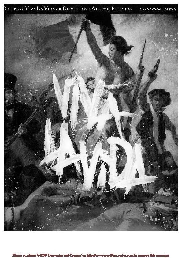 télécharger la partition d'accordéon Coldplay : Viva La Vida or Death And All His Friends (13 Titres) au format PDF