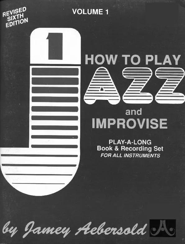 télécharger la partition d'accordéon How to play jazz and improvise (Volume 1) au format PDF