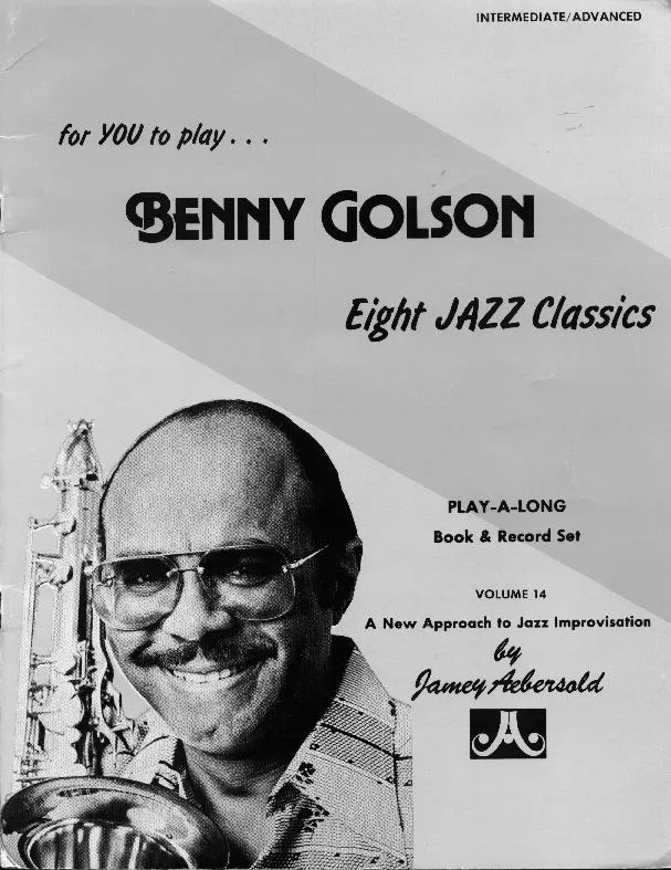 télécharger la partition d'accordéon Benny Golson (volume 14) (8 titres) au format PDF