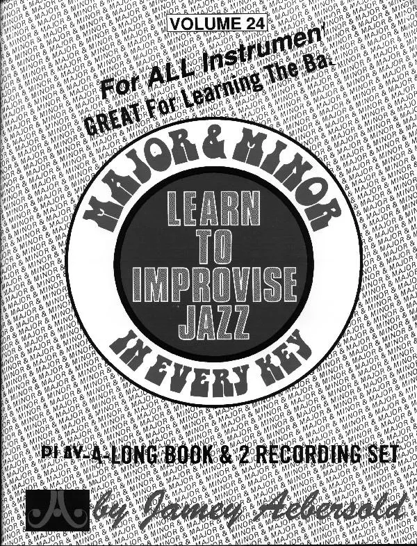 télécharger la partition d'accordéon Major & minor in every key (Learn to improvise jazz) (volume 24) au format PDF