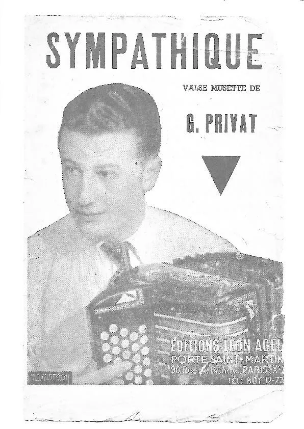 télécharger la partition d'accordéon Sympathique (Valse Musette) au format PDF