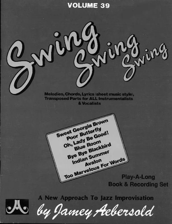 télécharger la partition d'accordéon Swing Swing Swing (volume 39) (8 titres) au format PDF