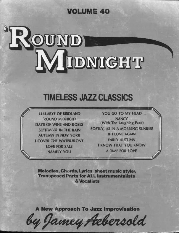 télécharger la partition d'accordéon 'Round Midnight (Timeless jazz classics) (volume 40) (15 titres) au format PDF