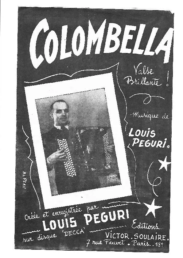 télécharger la partition d'accordéon Colombella (Valse Brillante) au format PDF