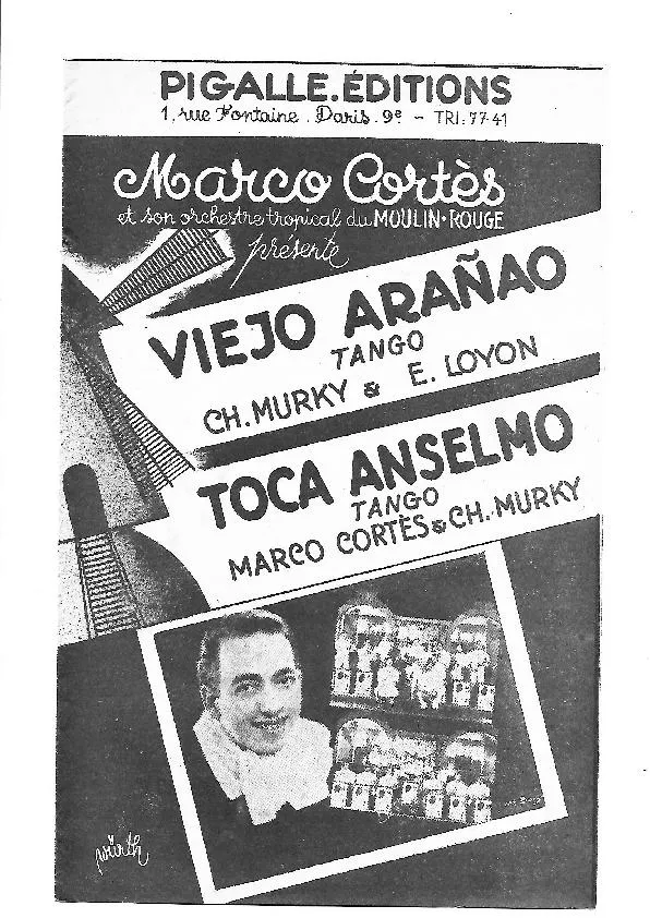 télécharger la partition d'accordéon Viejo Arañao (Arrangement : Marco Cortès) (Orchestration) (Tango) au format PDF