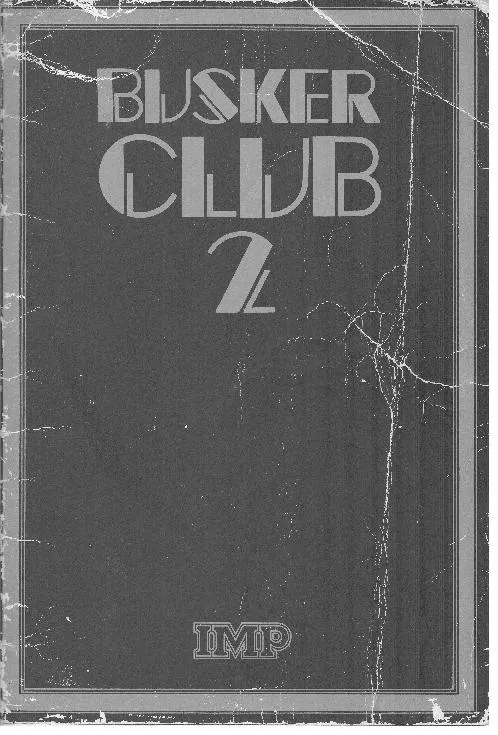 télécharger la partition d'accordéon Busker Club 2 (40 titres) au format PDF