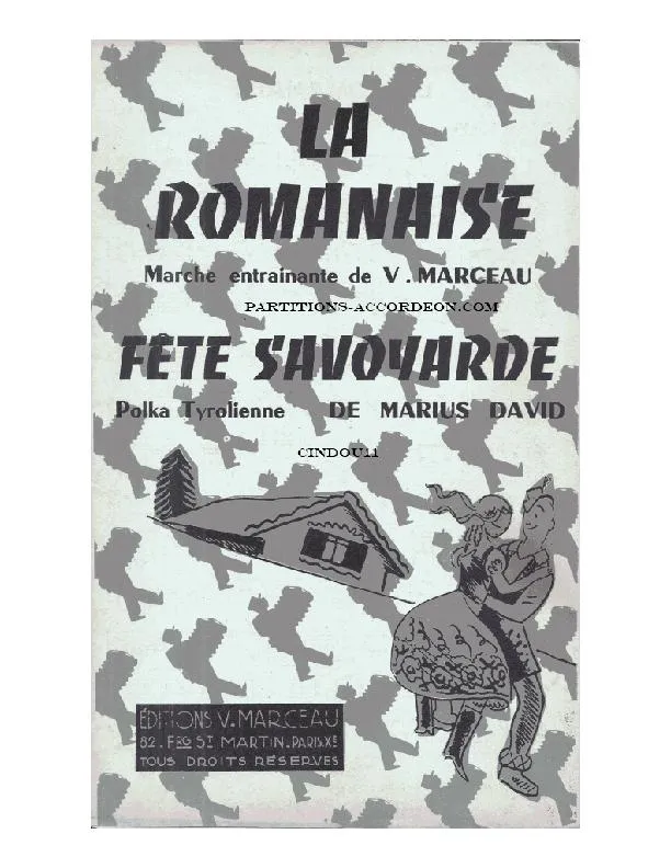 télécharger la partition d'accordéon Fête Savoyarde (Orchestration Complète) (Polka Tyrolienne) au format PDF