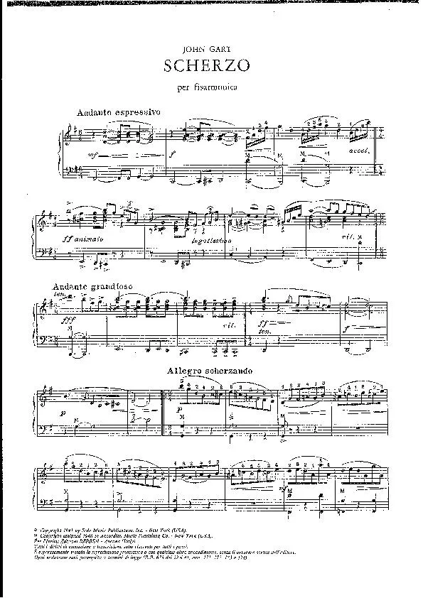télécharger la partition d'accordéon Scherzo (Pour Accordéon) au format PDF