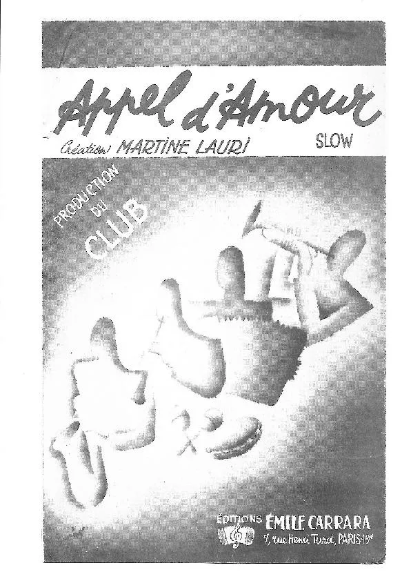 télécharger la partition d'accordéon Appel d'Amour (Orchestration Complète) (Slow) au format PDF