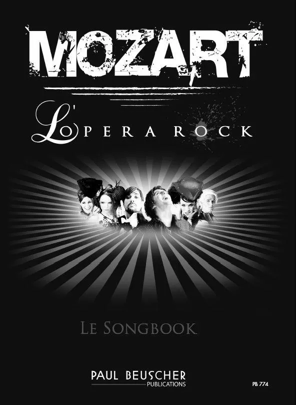 télécharger la partition d'accordéon Mozart : L'opéra rock (19 titres) au format PDF