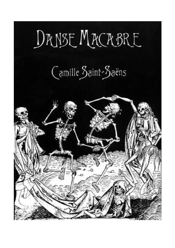 télécharger la partition d'accordéon Danse Macabre (Valse) au format PDF