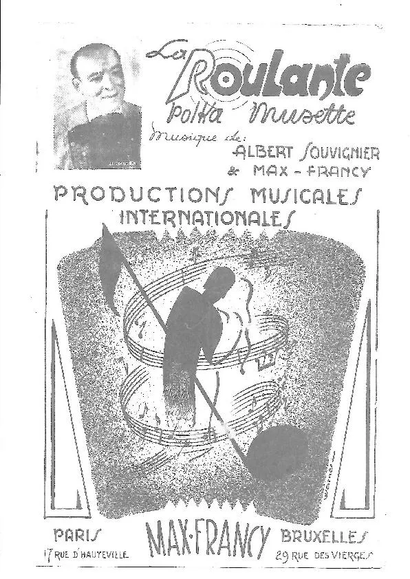 télécharger la partition d'accordéon La roulante (Polka Musette) au format PDF