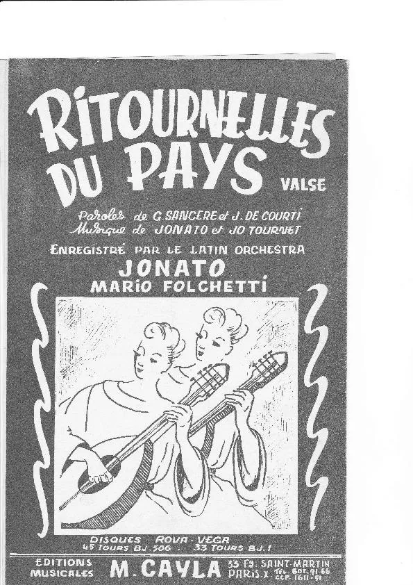 télécharger la partition d'accordéon Ritournelles du pays (Orchestration) (Valse) au format PDF