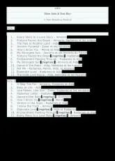 télécharger la partition d'accordéon Aïda (Comédie Musicale) (Piano + Chant) (17 Titres)  au format PDF